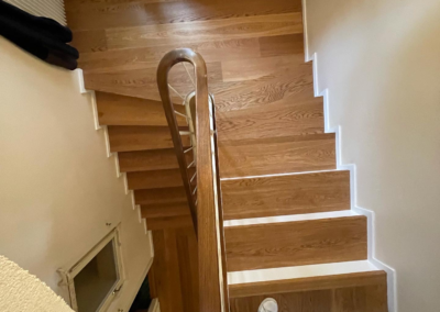 Réalisation escalier parquet - Sols Passion