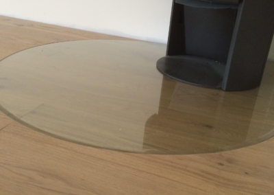 Réalisation parquet cheminée- Sols Passion