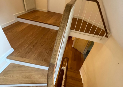 Réalisation parquet étages - Sols Passion