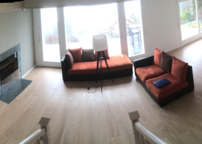 Réalisation revêtement de sol salon - Sols Passion