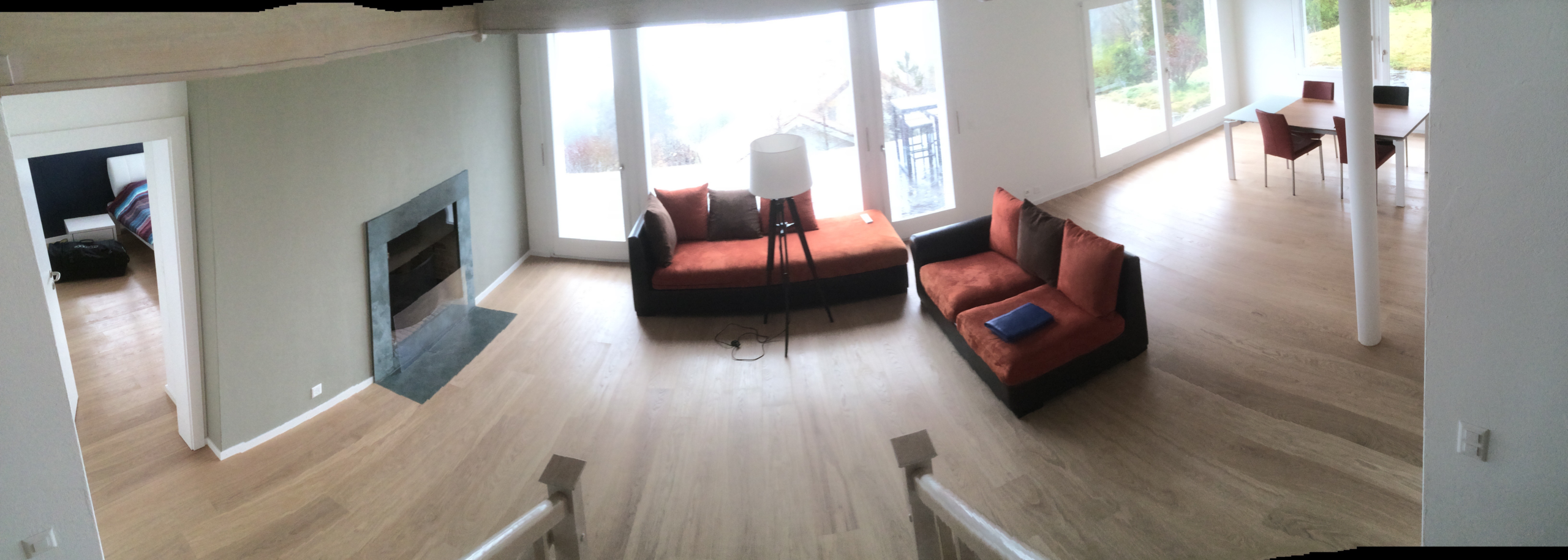 Réalisation revêtement de sol salon - Sols Passion