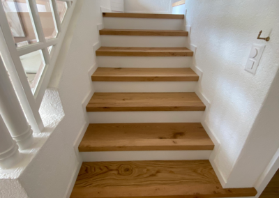 Revêtement en bois marche - Sols Passion