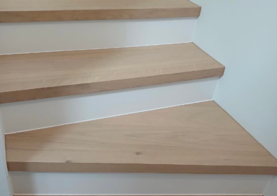 Revêtement de sol Parquet clair escalier- Sols Passion